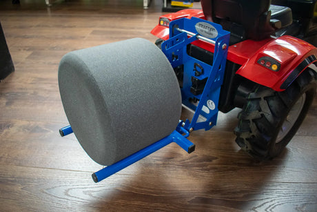 Killbran Single Bale Lifter Blue with Rear Linkage
