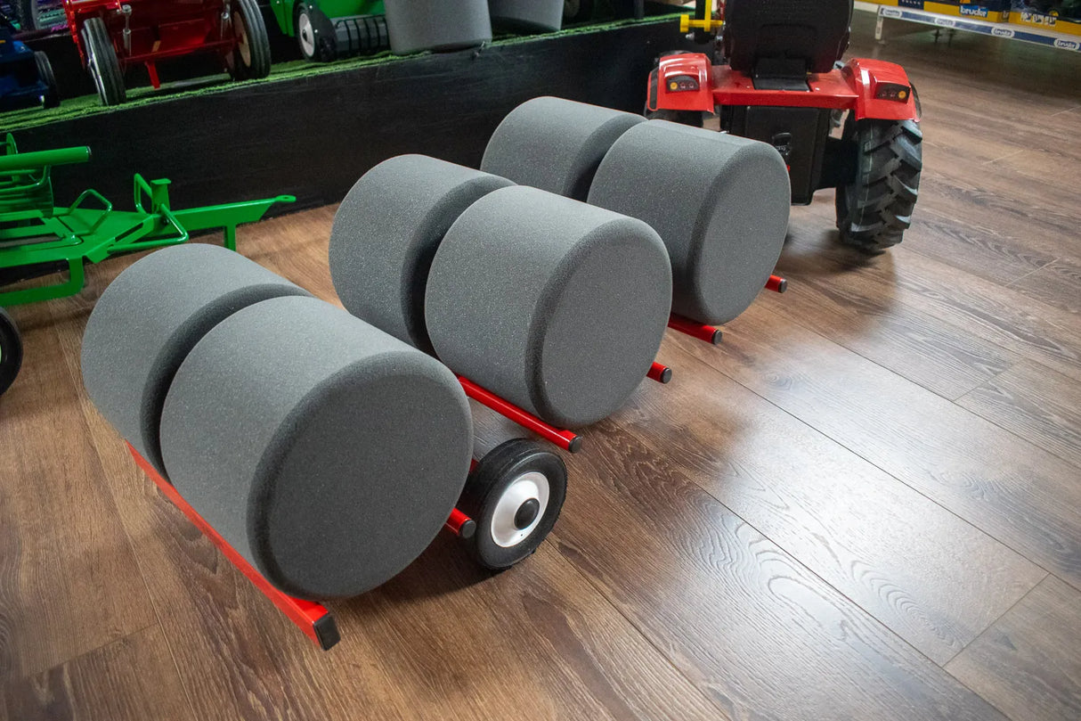 Killbran Red Bale Trailer - with 6 Bales
