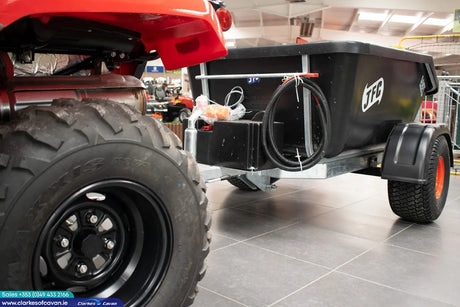 JFC Quad Hydraulic Tipping Trailer 500 Litre