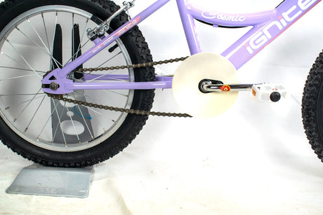 IGNITE Cosmic 18" Wheel Girls Lavender Bike | Fun & Stylish Kids Bicycle
