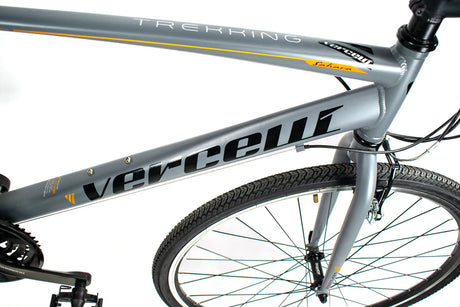 Vercelli Sahara 700c Men's Bike 17" - Lightweight Alloy Frame with Shimano 21-Speed Gearing