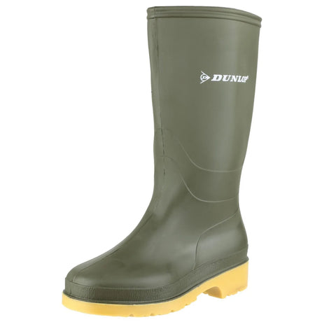 Dunlop Kids' Junior Dulls Wellington Boots | Waterproof Kids Wellies for Outdoor Play