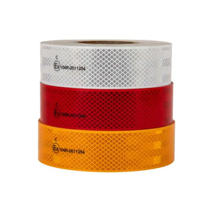 LED Global Reflective Marking Tape (50M) Red - Price Per Metre