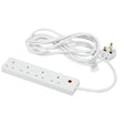 4 Gang 2 Metre Extension Lead