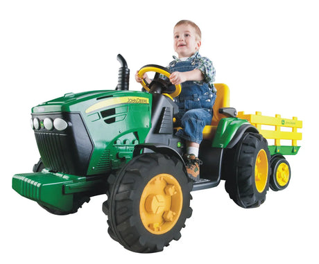Peg Perego John Deere Groundforce with Trailer