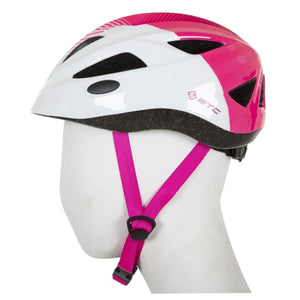 ETC J250 Junior Helmet - White/Pink