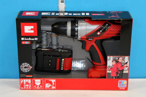 Einhell Kids Cordless Screwdriver Toy by Happy People - Light, Sound & Drill Bits | Age 3+