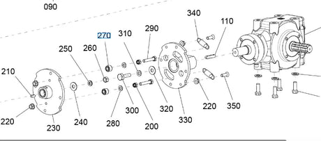 Kubtoa Elastic Joint - GCD500-HD BX GCD500-HD,GCD800-HD