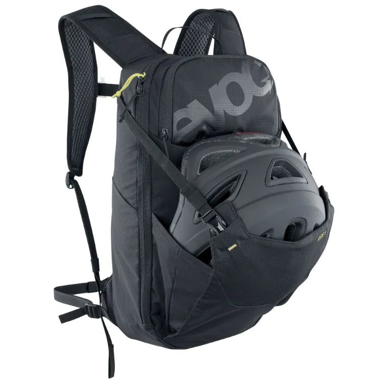 EVOC Ride Performance Backpack 8L + 2L Bladder Black - Versatile MTB & Everyday Hydration Pack