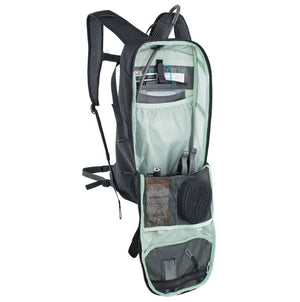 EVOC Ride Performance Backpack 8L + 2L Bladder Black - Versatile MTB & Everyday Hydration Pack