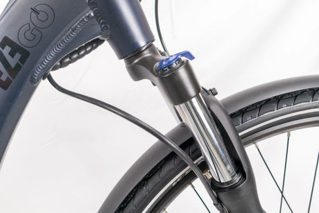 EzeGo Step NX700C 18" Dark Blue Electric Bike 