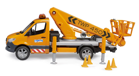 Bruder MB Sprinter with work platform and Light + Sound Module