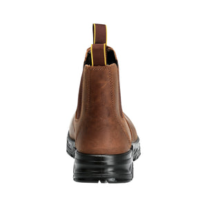 Mascot 5409 Durable, Metal-Free Safety Boot with Shock-Absorption and Slip-Resistant Sole Nut Brown