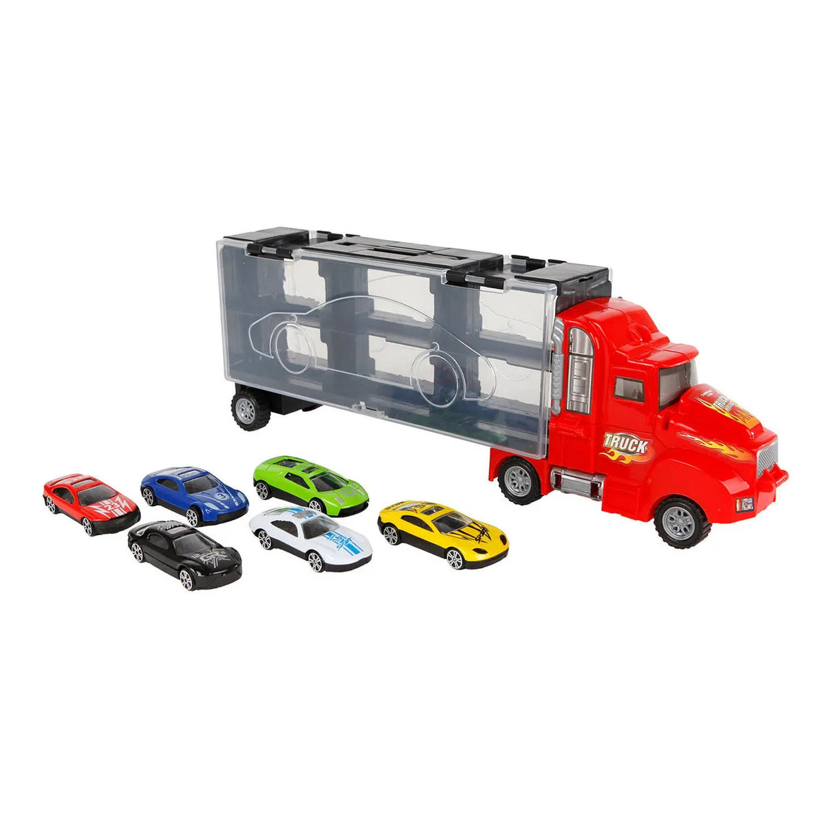 Roadblasters Truck with 6 Cars and Launch Function
