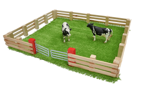 Millwood Magnetic Fence and Grass