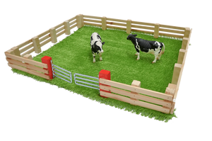 Millwood Magnetic Fence and Grass