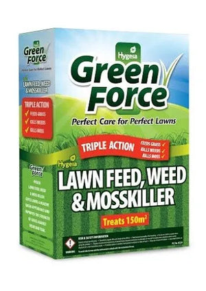 Hygeia Greenforce 4 in 1 Lawn Feed Weed & Moskiller 3Kg