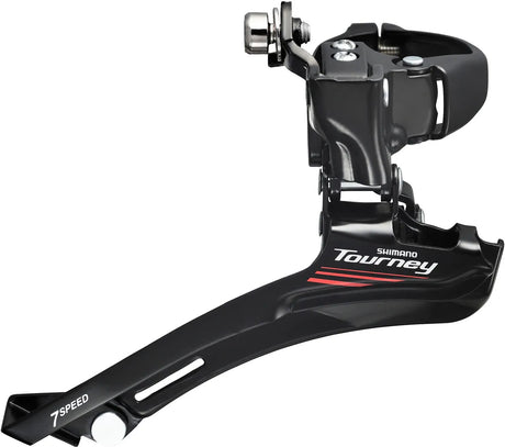 FD-A073 7-Speed Front Derailleur - Multi-Fit 28.6/31.8/34.9 mm, Compatible with 50T Chainring