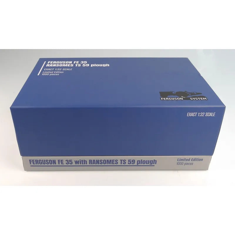 Ferguson FE35 & Ransomes Plough Set 1:32 Scale Die‑Cast by Universal Hobbies