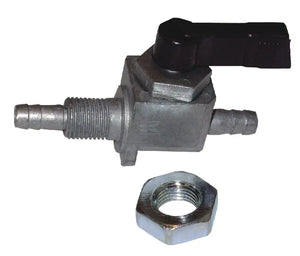 FGP453293 Universal Fuel Tap | Manual Shut-Off Valve with M10 Thread & 6mm Hose End