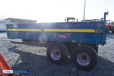 Fleming TR8 8 Ton Tipping Trailer
