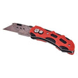 Amtech Folding Lock-Back Utility Knife - Comfort Grip
