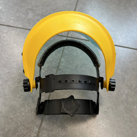 AMA 07070 Protective Visor with Polycarbonate Visor and Adjustable Head Support
