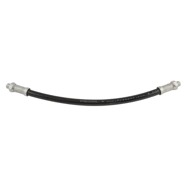 G1400A Heavy Duty Rubber Grease Hose - 12in with 1/8in NPT Hose Ends