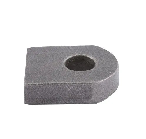 G17119 Gate Eye 19mm Weld On Flat - Strong and Durable, Self-Colour Finish for Garden & Farm Gates