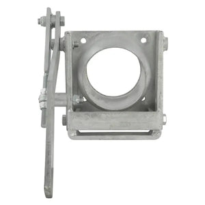 G17694 Italian Male Short Style Quick Attach Coupling - 6in, 4-Bolt Flange, Galvanised