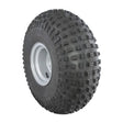 G18490 4 Stud Trailer Wheel 100mm PCD - 22x11.00-8 Knobby Tyre