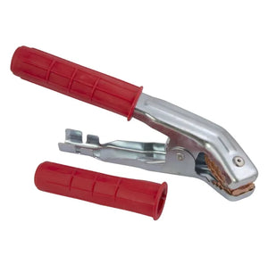 Angled Jaw Crocodile Clip 500amp - Red