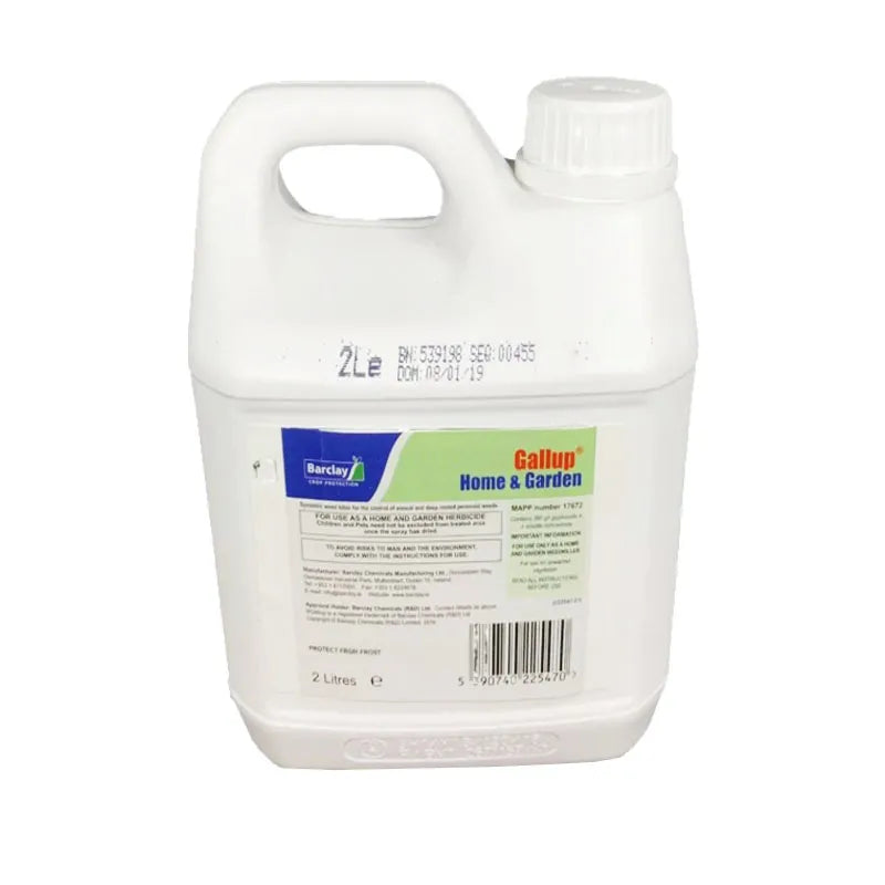 Gallup Home & Garden Glyphosate Weed Killer 2 Litre