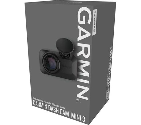 Garmin Dash Cam Mini 3 - Compact 1080p Dash Cam with Polariser & Voice Control