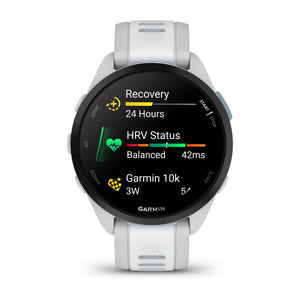 Garmin Forerunner 165 GPS Running Watch - Mist Grey/Whitestone, Fitness & Health Tracker
