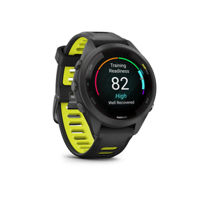 Garmin Forerunner 265S GPS Multisport Watch - Black Bezel with Black Silicone Band