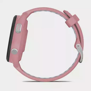 Garmin Forerunner 265S GPS Watch - Pink Case with Light Pink Silicone Band