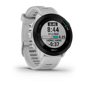 Garmin Forerunner 55 GPS Smartwatch White| Lightweight, Long Battery Life, Advanced Training Features