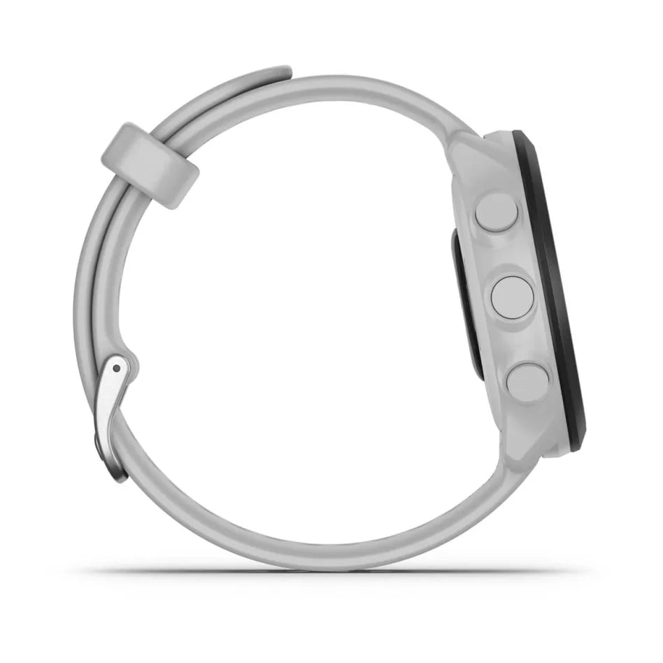 Garmin Forerunner 55 GPS Smartwatch White| Lightweight, Long Battery Life, Advanced Training Features