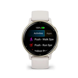 Garmin vívoactive 5 Fitness Smartwatch Cream | AMOLED Display & 11-Day Battery Life