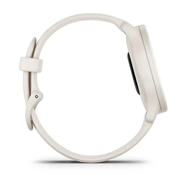Garmin Vivomove Sport Hybrid Smartwatch for Women - Ivory | Analogue Style with Smart Features