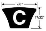Gates C85 Wrapped Classical V-Belt 