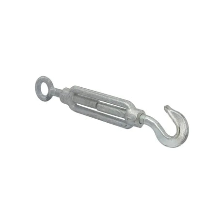 Genfitt G13277 Turnbuckle Hook & Eye - 20 x 420mm | Galvanised & Durable