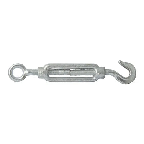 Genfitt G13277 Turnbuckle Hook & Eye - 20 x 420mm | Galvanised & Durable
