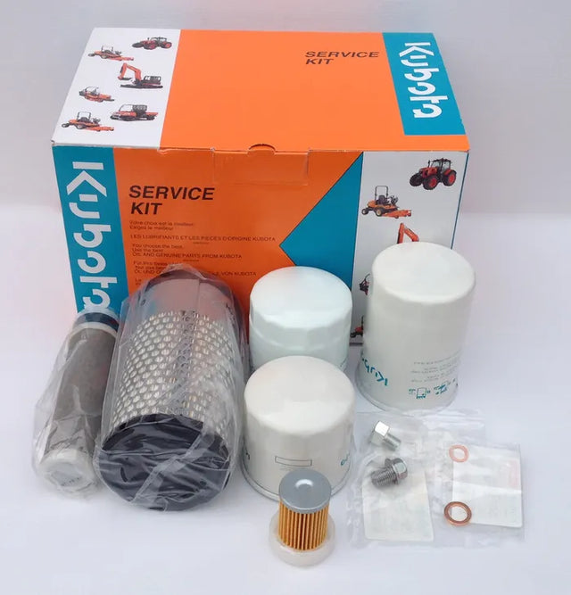 Genuine Kubota Service Kit W21TK00586 for B Series Models - B1710, B2110, B2410, B2420, and More
