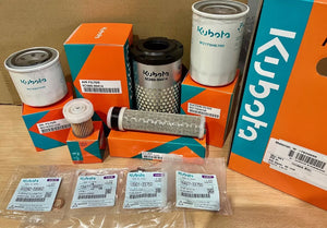 Genuine Kubota Service Kit W21TK00586 for B Series Models - B1710, B2110, B2410, B2420, and More