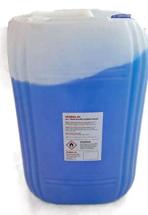 Global Oils 20L Screenwash - High-Performance All-Weather Windscreen Cleaner