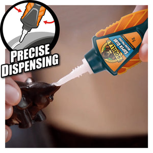 Gorilla Super Glue Micro Precise 5g - Fast-Setting, Impact-Tough Glue for Precise Application