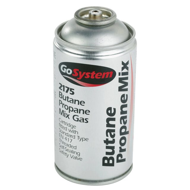 Gosystem 2175 Butane Propane Mix Gas Cartridge 170g - EN417 Thread Compatible