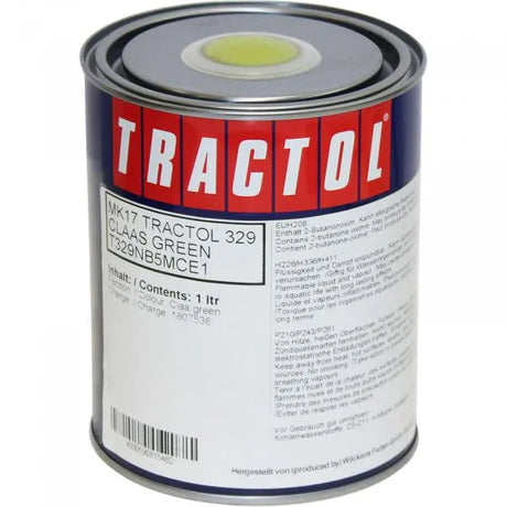 Tractol Claas Green High Gloss Paint for Agricultural & Construction Equipment - 1 Litre